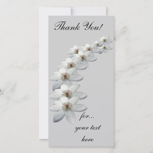 Kaartenset 'Dank je wel' van 10 stuks Bedankkaart (Voorkant)