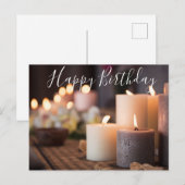 Kaartenverlichting voor Happy Birthday wensen Briefkaart (Voorkant / Achterkant)