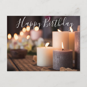 Kaartenverlichting voor Happy Birthday wensen Briefkaart
