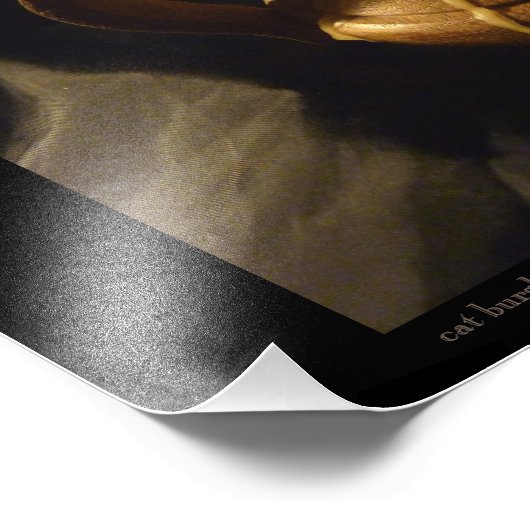 Kaartenvlam en -rook foto afdruk (Hoek)