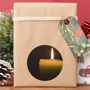 Kaartenvlam Klassieke ronde Sticker