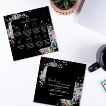 Kaartenzorg Dank je creditcard Voeg je Logo-hologr