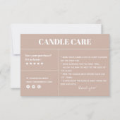 Kaartenzorg Dank u Verpakkende Kaart (Voorkant)