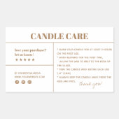 Kaartenzorg Dank u Verpakkende Sticker (Voorkant)