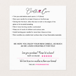 Kaartenzorg en Bedankt van de Klant Gevouwen Visit Visitekaartje