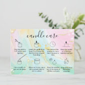 Kaartenzorg Hartelijk dank Kaart Logo Unicorn toev (Staand voorkant)