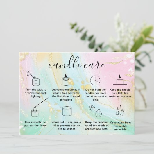 Kaartenzorg Hartelijk dank Kaart Logo Unicorn toev (Staand voorkant)