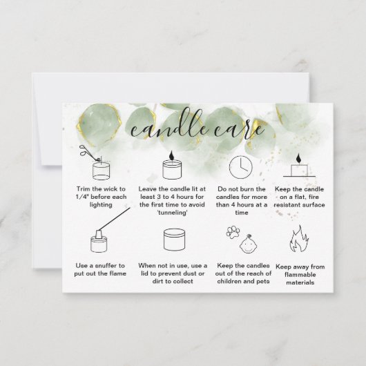 Kaartenzorg Hartelijk dank Kaart Voeg uw Logo eenv (Voorkant)