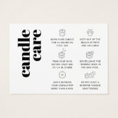 Kaartenzorg Hartelijk dank Visitekaartje (Achterkant)