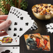 Kaartgames van hoge kwaliteit pokerkaarten (Insitu)