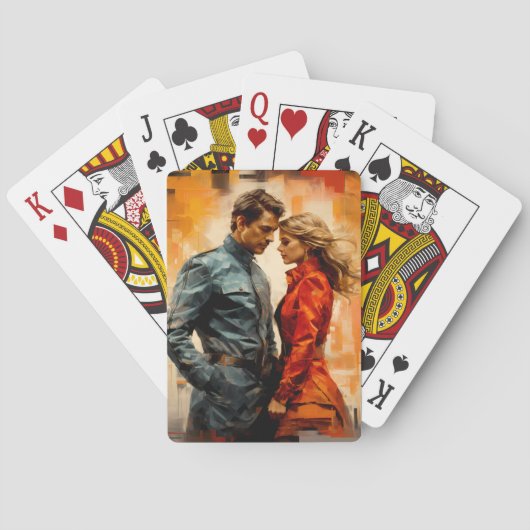 Kaartgames van hoge kwaliteit pokerkaarten (Achterkant)