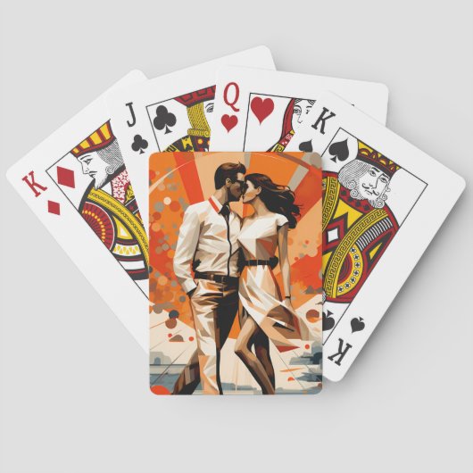 Kaartgames van hoge kwaliteit pokerkaarten (Achterkant)