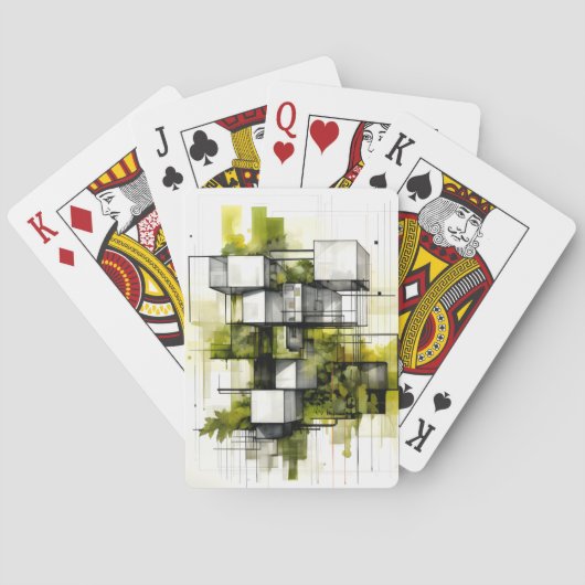 Kaartgames van hoge kwaliteit pokerkaarten (Achterkant)