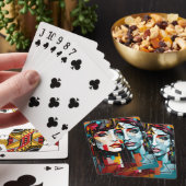 Kaartgames van hoge kwaliteit pokerkaarten (Insitu)