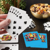 Kaartgames van hoge kwaliteit pokerkaarten (Insitu)