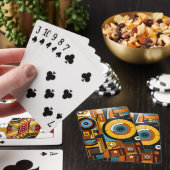 Kaartgames van hoge kwaliteit pokerkaarten (Insitu)