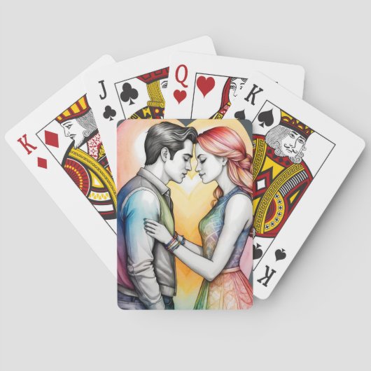 Kaartgames van hoge kwaliteit pokerkaarten (Achterkant)