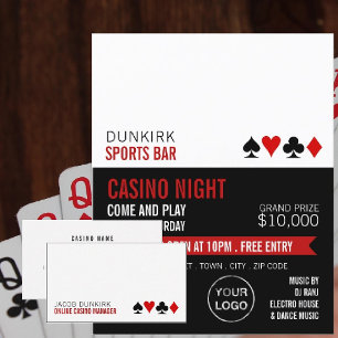 Kaartgroepen afspelen, casino's, gamesector visitekaartje