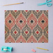 Kaartgroepen afspelen en bladeren op de Dell-decou Tissuepapier (Craft)