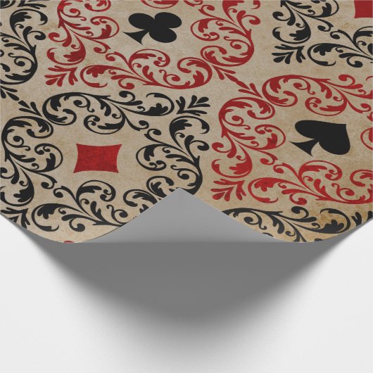 Kaartgroepen afspelen en scrollen op tan cadeaupapier (Hoek)