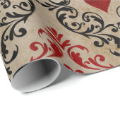 Kaartgroepen afspelen en scrollen op tan cadeaupapier (Rol Hoek)