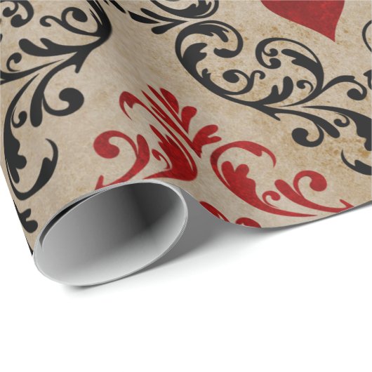 Kaartgroepen afspelen en scrollen op tan cadeaupapier (Rol Hoek)