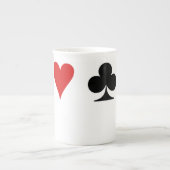 Kaartgroepen afspelen porselein kop (Voorkant)