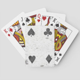 Kaartgroepen met fietsenspeelkaarten afspelen pokerkaarten