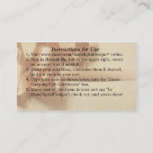  kaartje (Achterkant)