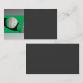 kaartje voor golfballen visitekaartje (Voorkant / Achterkant)