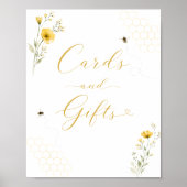 Kaartjes en Cadeaus Bord  Poster (Voorkant)