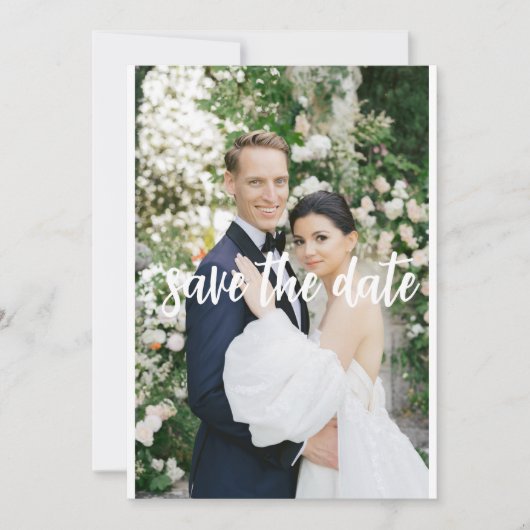 Kaartjes om de datum vast te leggen zonder minimum kaart (Voorkant)