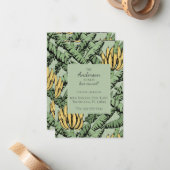 Kaartjes om verhuizing van bananengroep aan te kon (Voorkant / Achterkant in situ)