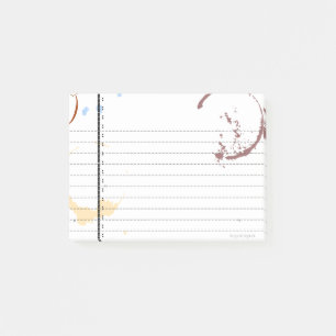 kaartjes voor schrijfpapier post-it® notes