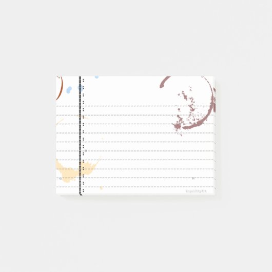  kaartjes voor schrijfpapier post-it® notes (Voorkant)