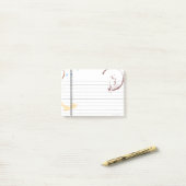  kaartjes voor schrijfpapier post-it® notes (Op bureau)