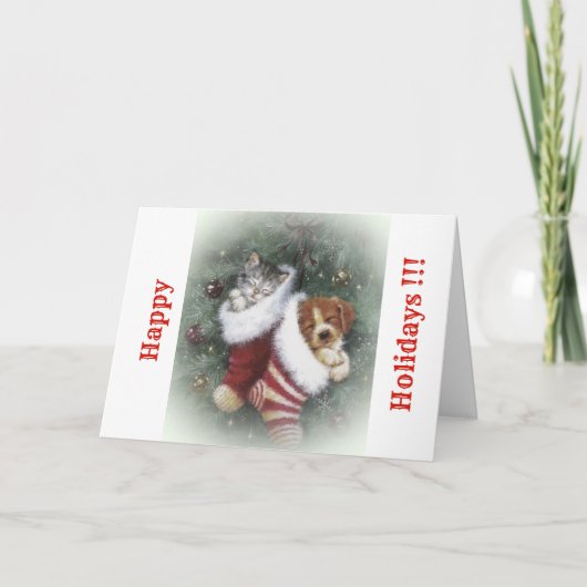 Kaartkaarten Feestdagen Kaart (Voorkant)