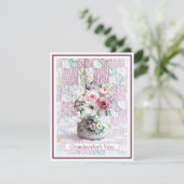 Kaartkaartenkaart Grootmoederziekte Bedankkaart (Staand voorkant)