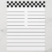 Kaartkersen Ontvang papier 8.5 x 11 Flyer (Achterkant)