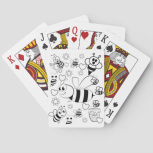 Kaartkleuren voor duim afspelen pokerkaarten