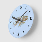 Kaartklok van de Falklandeilanden Ronde Klok (Hoek)