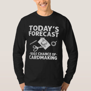 Kaartmaken Kaart Maker Stempels Dies Ambachtelijk T-shirt