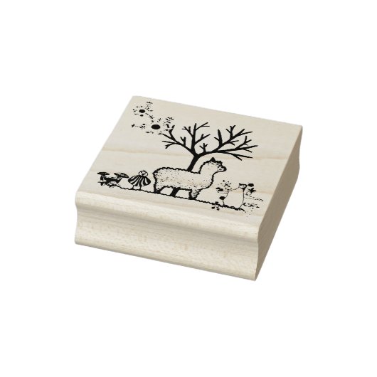 Kaartmaken voor dieren rubberstempel (Stempel)