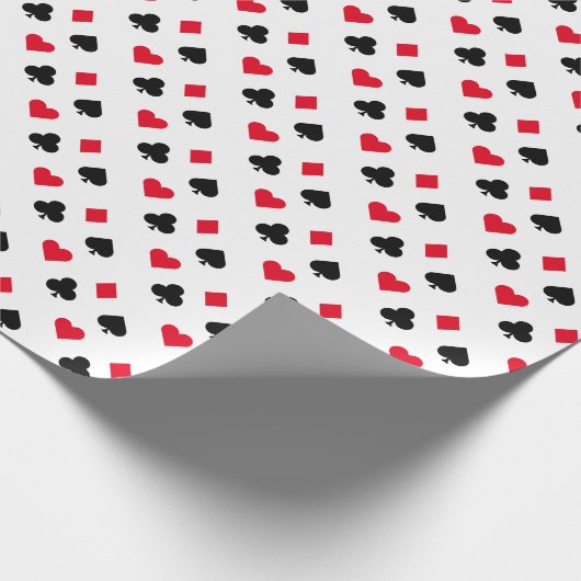 Kaartmodel afspelen cadeaupapier (Hoek)