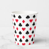 Kaartmodel afspelen papieren bekers (Rechts)