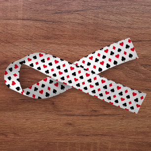 Kaartmodel afspelen satijnen lint