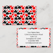 Kaartmodel afspelen visitekaartje (Voorkant / Achterkant)