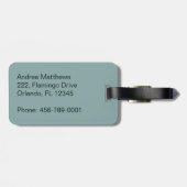 kaartmodel bagagelabel (Achterkant horizontaal)