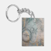  kaartmodel sleutelhanger (Voorkant Links)