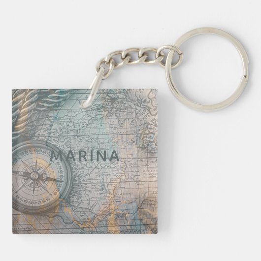  kaartmodel sleutelhanger (Achterkant)